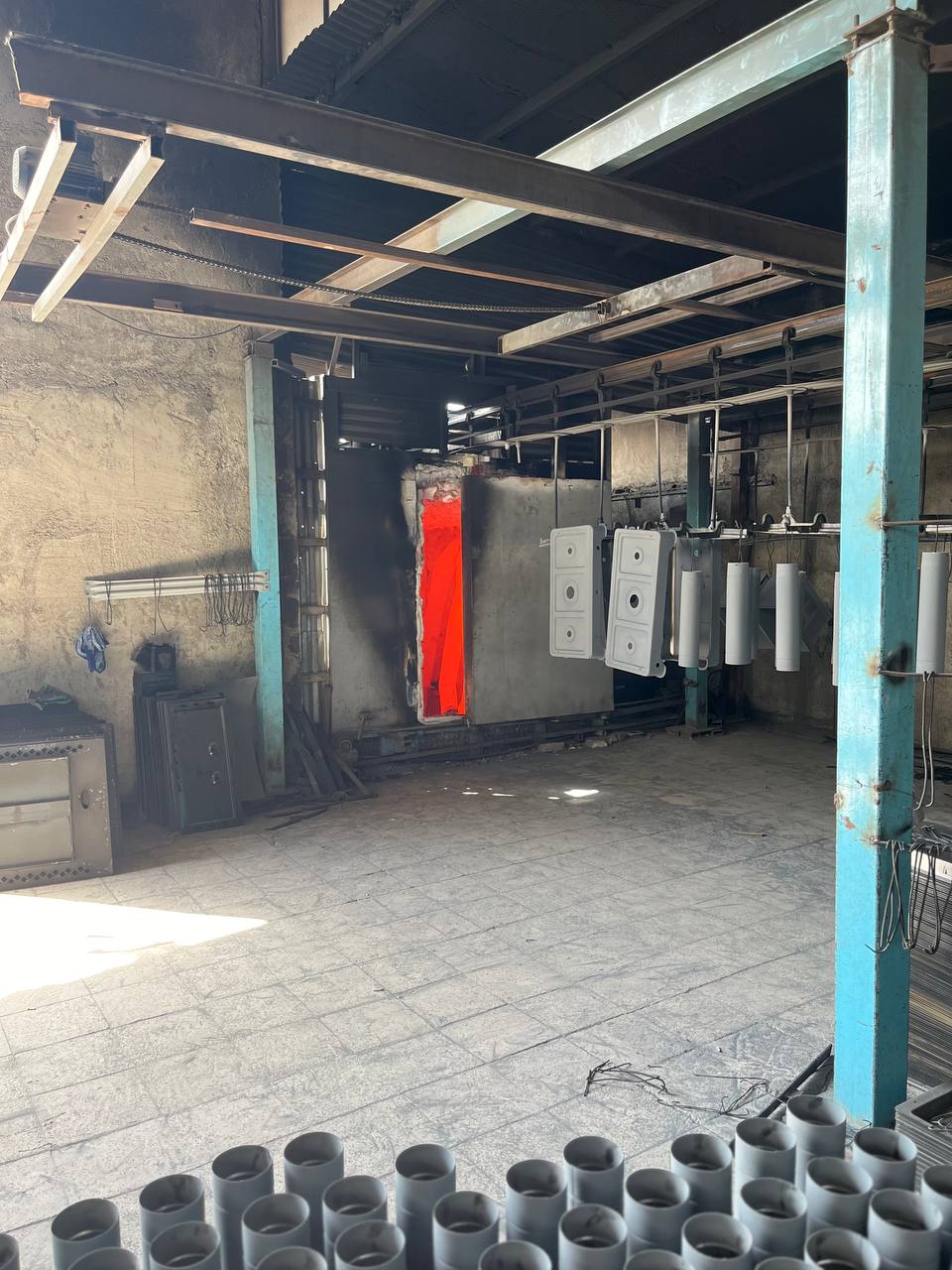 کوره باکسی ساخت لعاب زرین