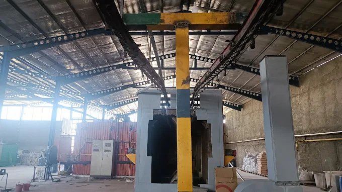 کوره باکسی ساخت لعاب زرین