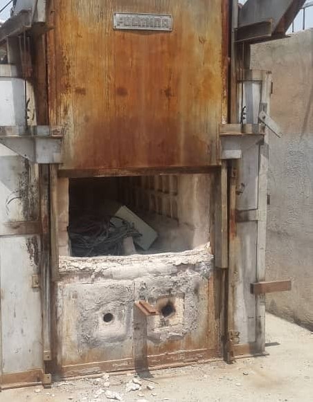 کوره باکسی ساخت لعاب زرین